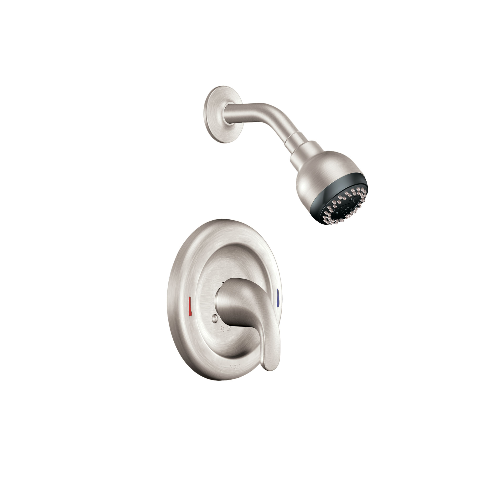 Moen Adler L82691SRN Spot Resist Brushed Nickel Posi-Temp Shower Only Faucet - 1