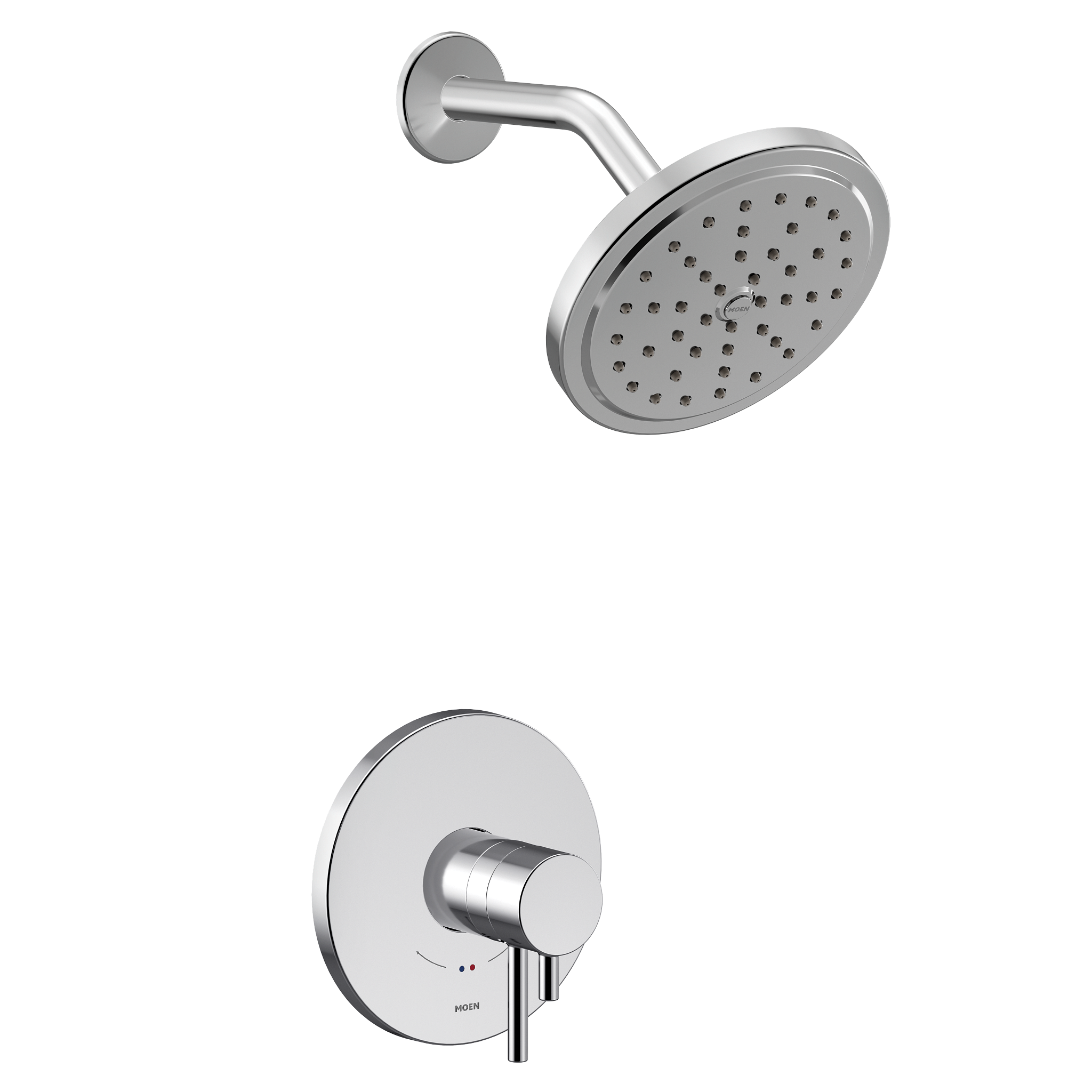 Moen Align UT4292EP M-CORE 4-Series Thermostatic Shower Trim Chrome - 1