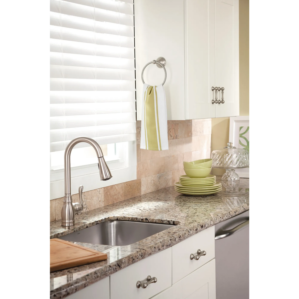 Moen CA87003SRS Anabelle Kitchen Faucet Spot Resist Stainless Pulldown - 2