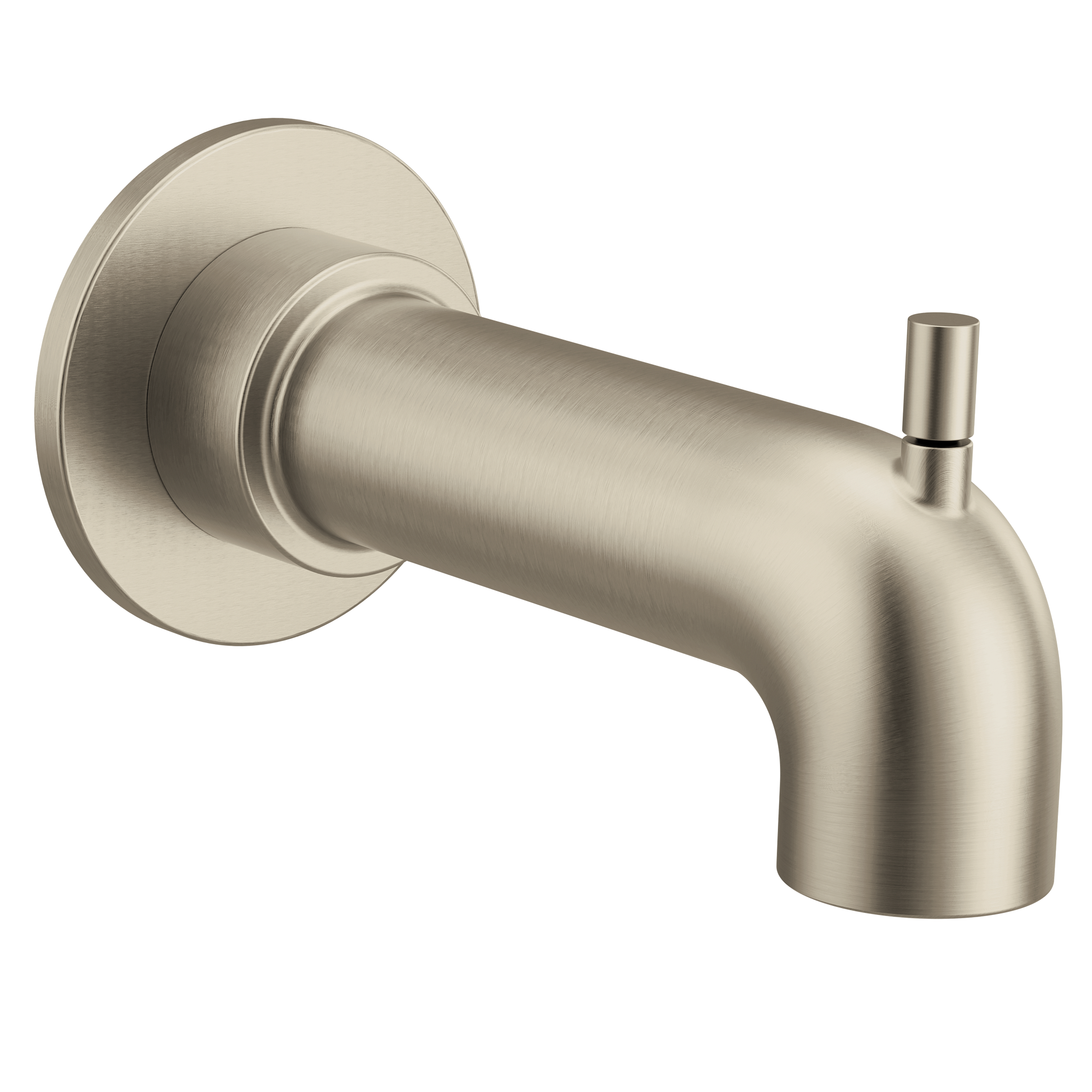Moen Cia 3346BN Brushed Nickel Diverter Spout Modern Bath Tub Fixture - 1
