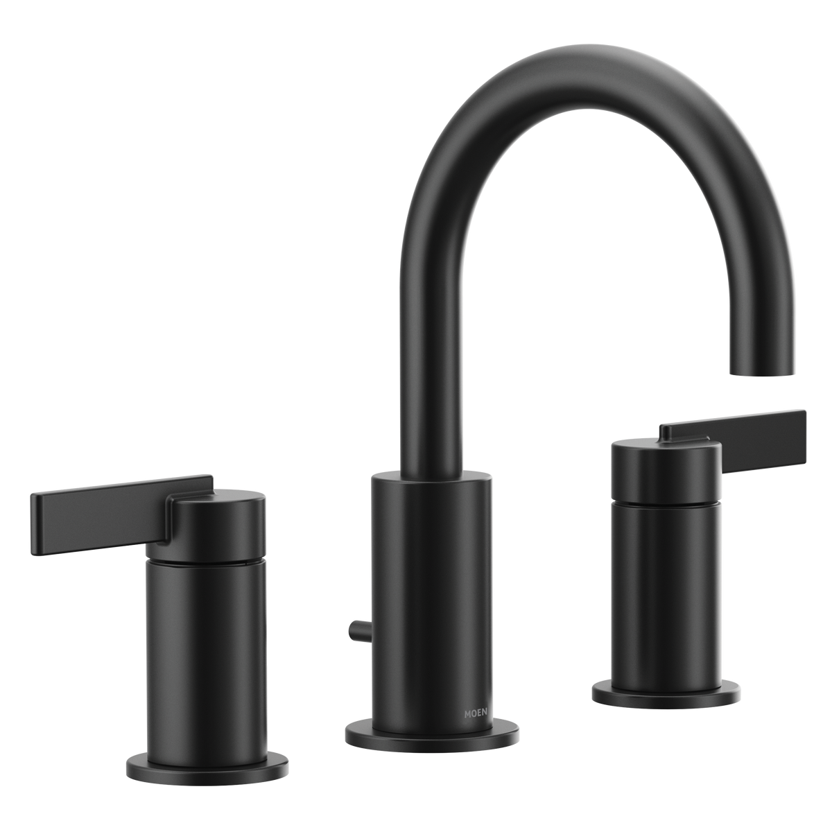 Moen Cia Two-Handle Bathroom Faucet - Matte Black (T6222BL) - 1