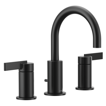 Moen Cia Two-Handle Bathroom Faucet - Matte Black (T6222BL) - 1