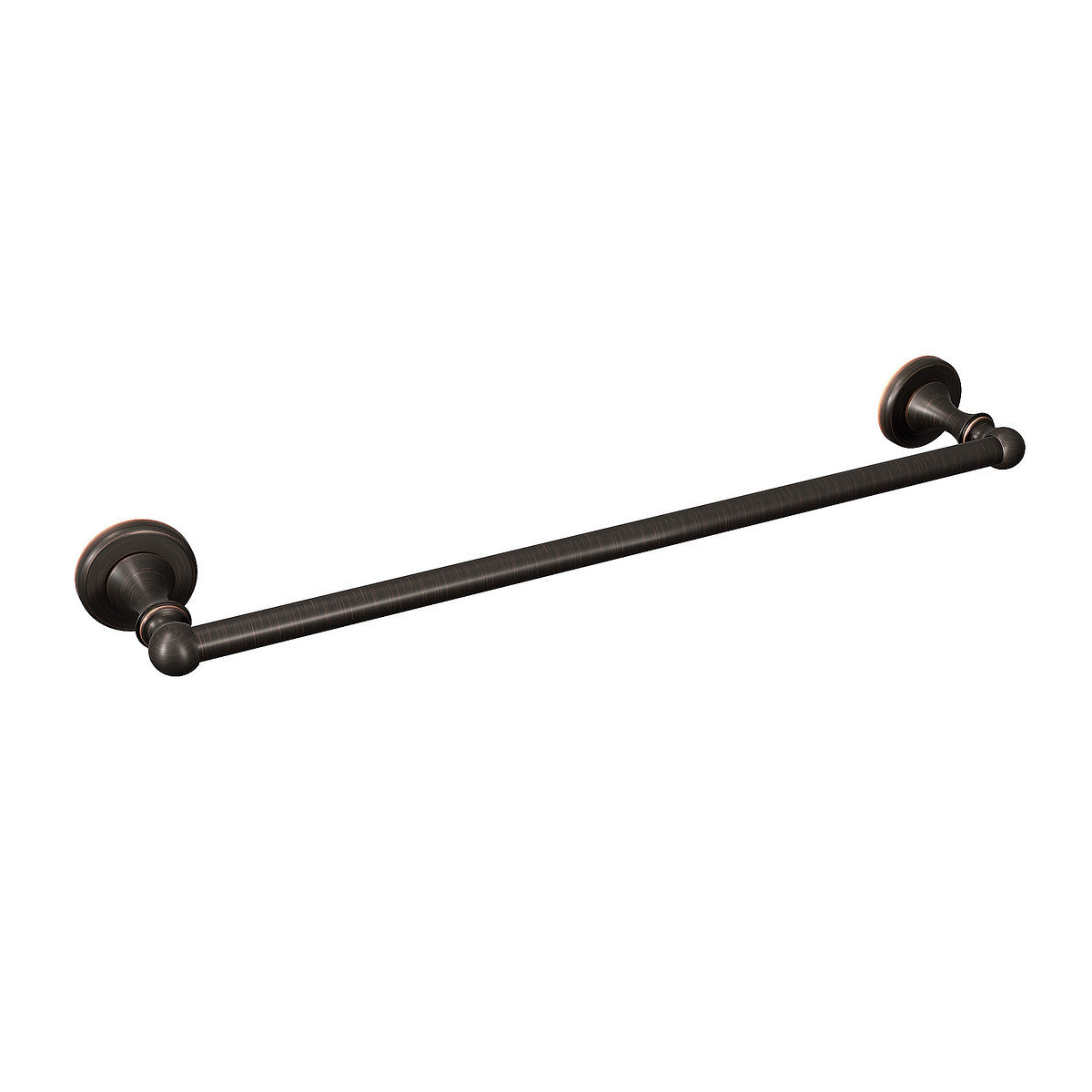Moen DN1818BRB Whitley 18-in Wall Mount Single Towel Bar Mediterranean Bronze - 1