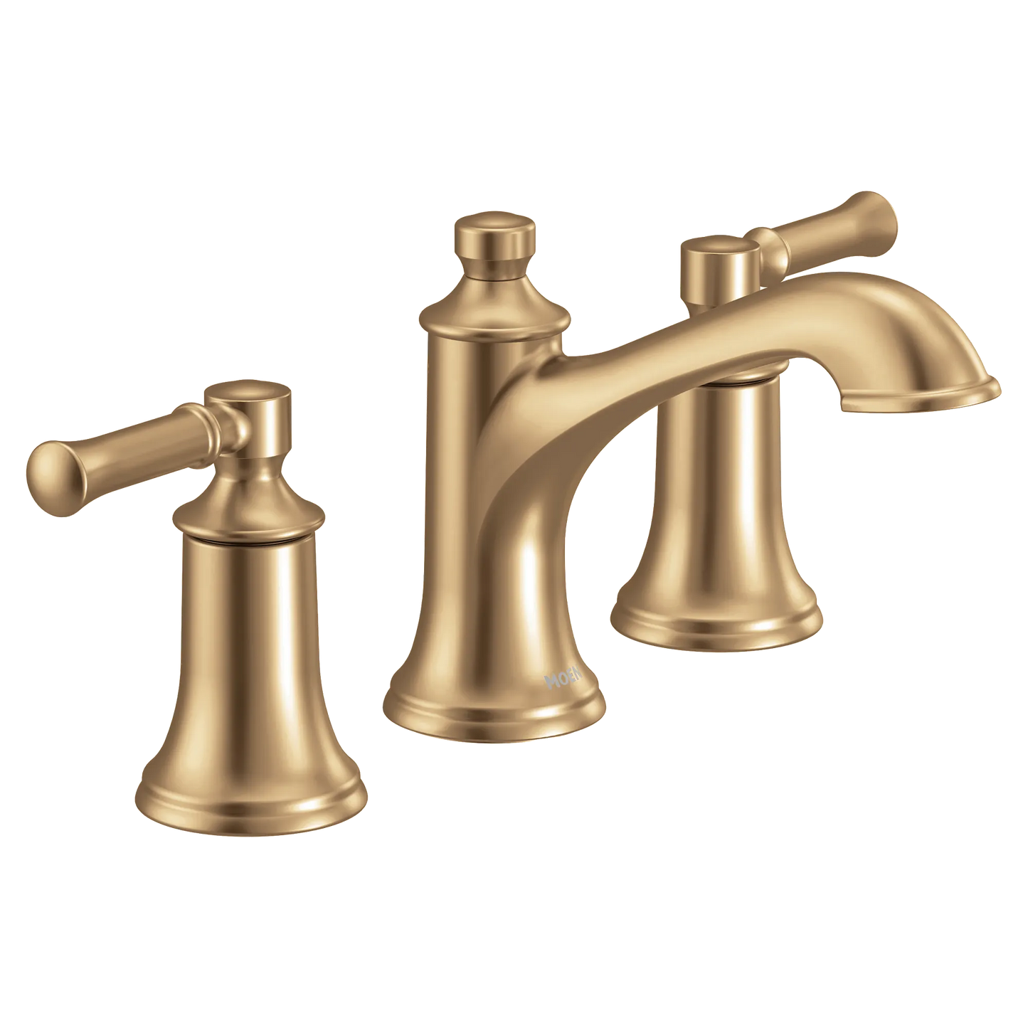 Moen Dartmoor TV6805BZG Bronzed Gold High Arc Two Handle Bathroom Faucet - 2