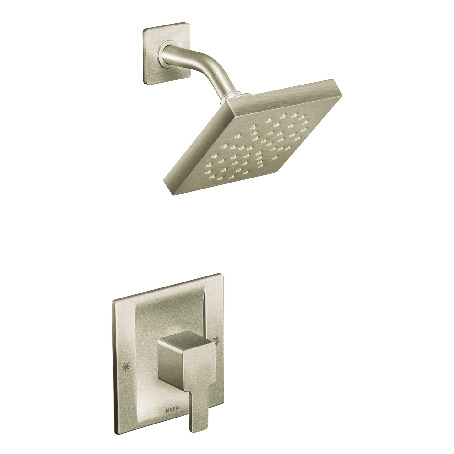 Moen Delta 90 Degree TS2712EPBN Brushed Nickel Shower Trim Kit - 1
