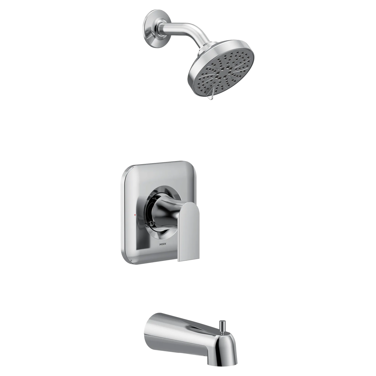 Moen Delta T2473EP Genta LX Chrome Monitor Tub and Shower Faucet Trim Kit - 2