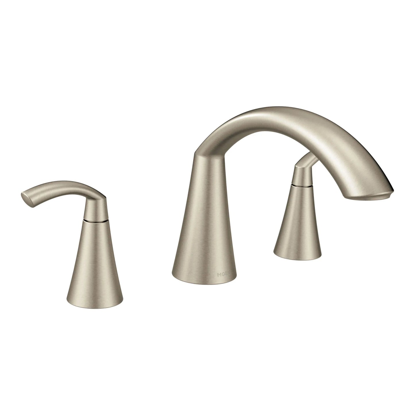 Moen Glyde T373BN Brushed Nickel Roman Tub Faucet Transitional - 2