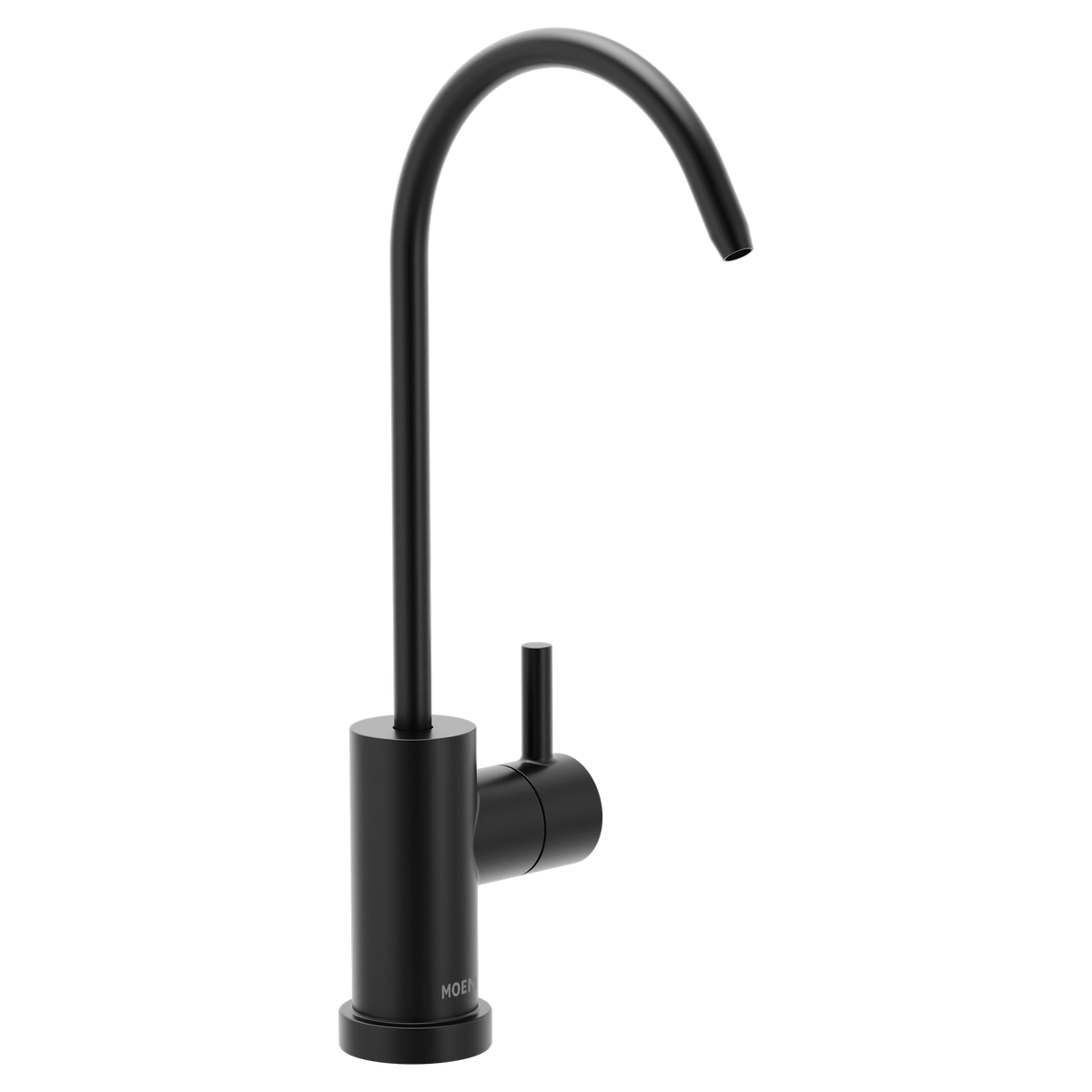 Moen Matte Black Sip One-Handle High Arc Beverage Faucet F7660BL - 1