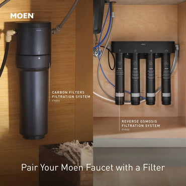 Moen Matte Black Sip One-Handle High Arc Beverage Faucet F7660BL - 2
