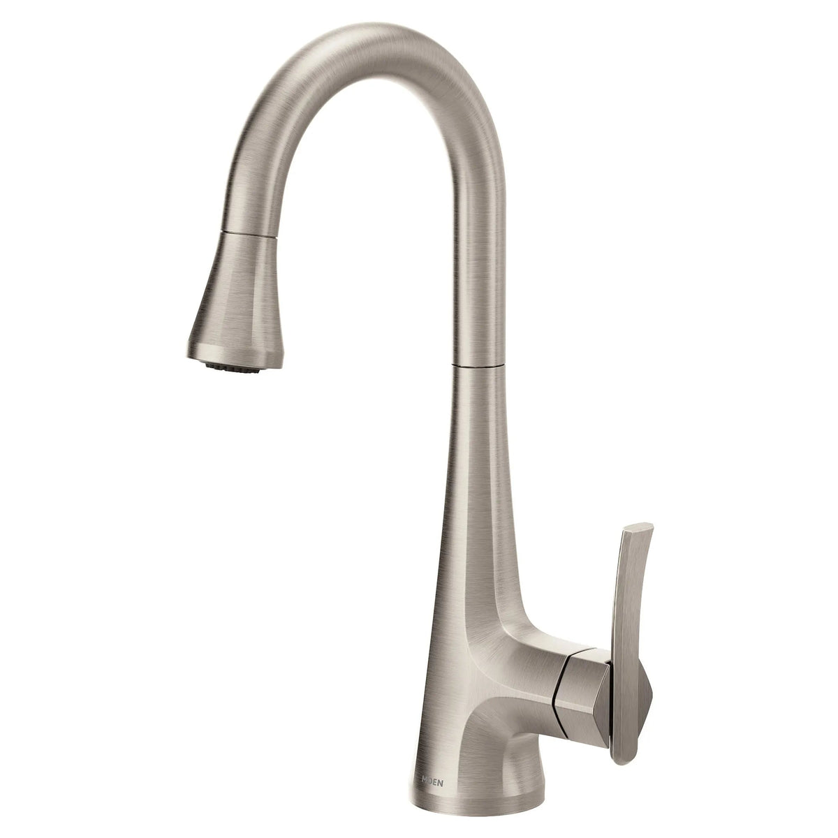 Moen Sinema S6235SRS Bar Faucet Spot Resist Stainless Pulldown High Arc - 4