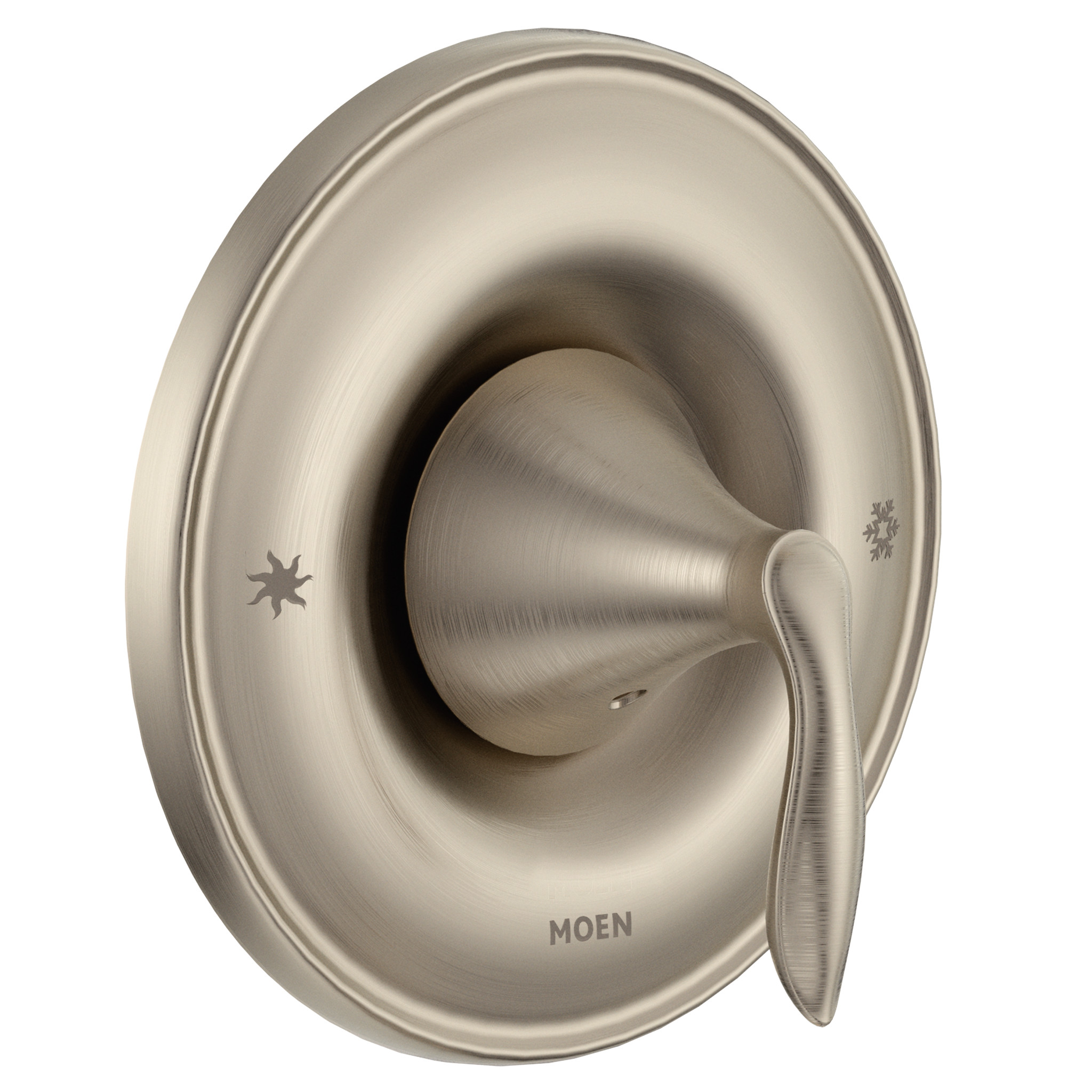 Moen T2131BN Eva Posi-Temp Shower Valve Trim Lever Handle Brushed Nickel - 1