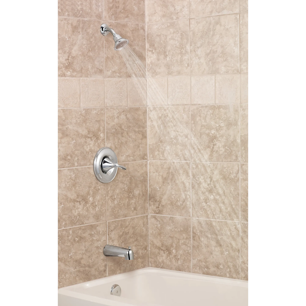 Moen T2133BN Eva Tub Shower Faucet Trim Kit Brushed Nickel Posi-Temp - 4
