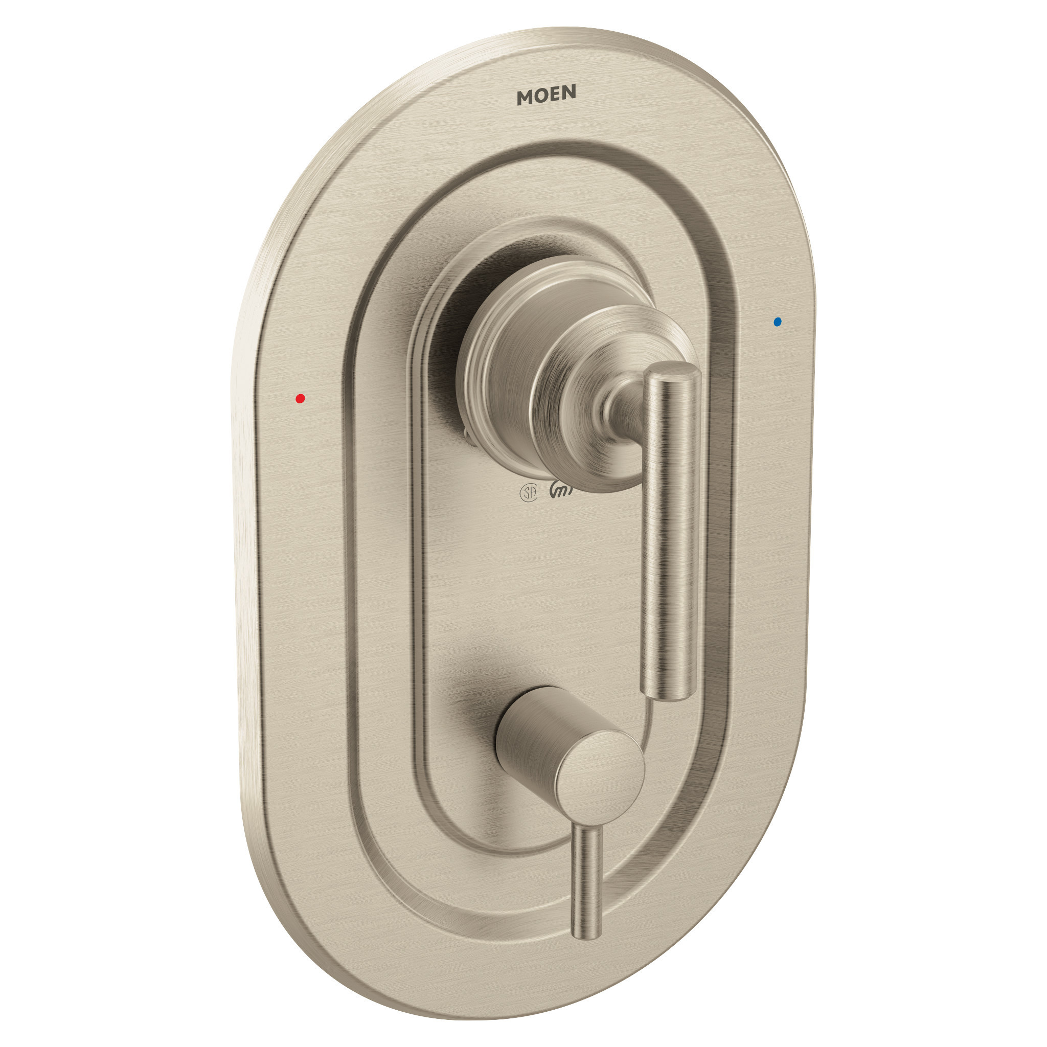 Moen T2900BN Gibson 3 Function Posi Temp Valve Trim Only Brushed Nickel - 1