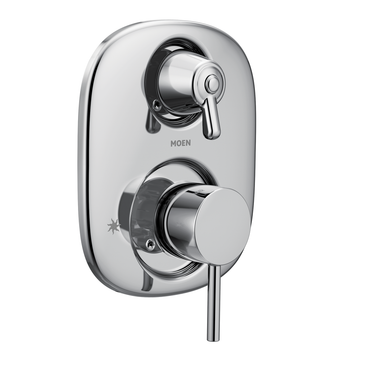 Moen T3290 Align Moentrol Transfer Valve Trim Chrome Modern Lever Handle - 1