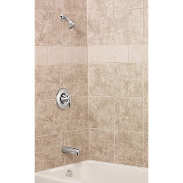 Moen T62133EP Eva Posi-Temp Tub Shower Trim Kit Chrome Eco-Performance - 2