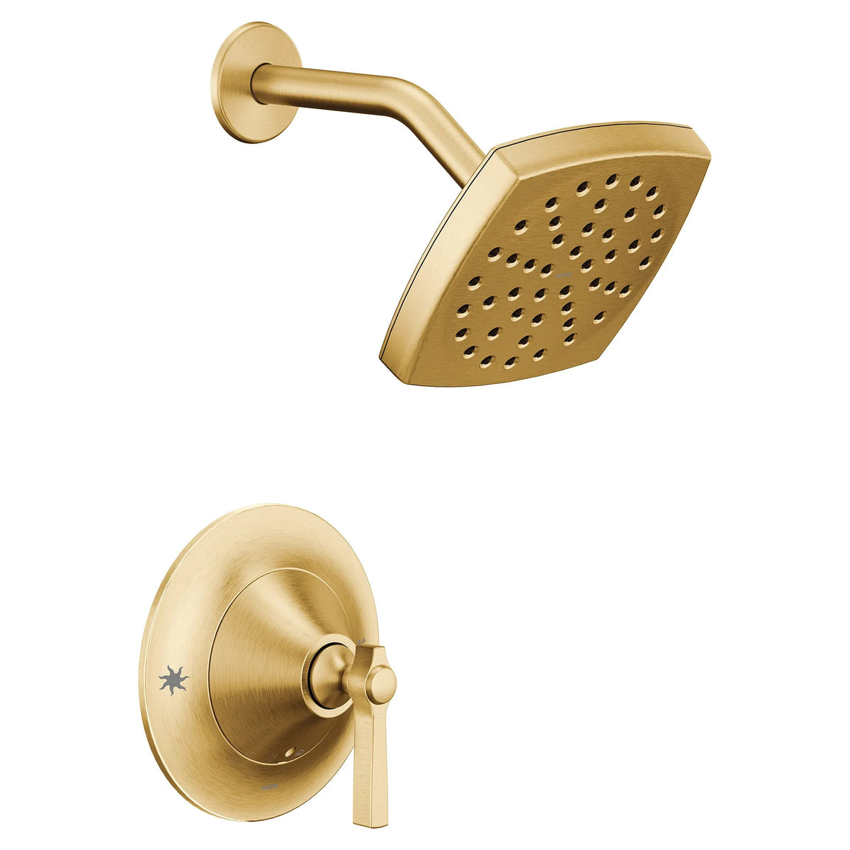 Moen TS2912EPBG Flara Shower Trim Kit Posi-Temp Brushed Gold Rainshower - 2
