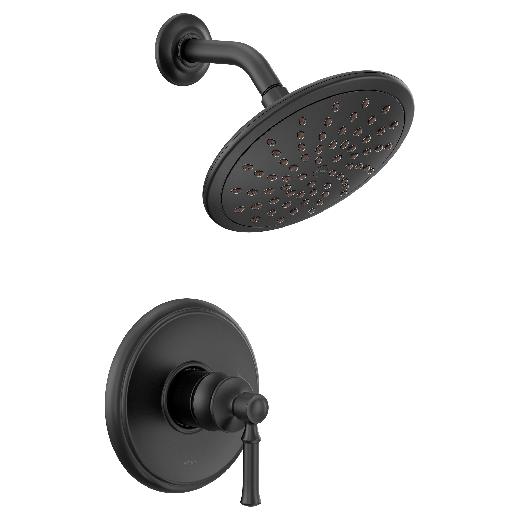 Moen UT2282EPBL Dartmoor M-CORE 2-Series Shower Trim Matte Black Eco-Performance - 1