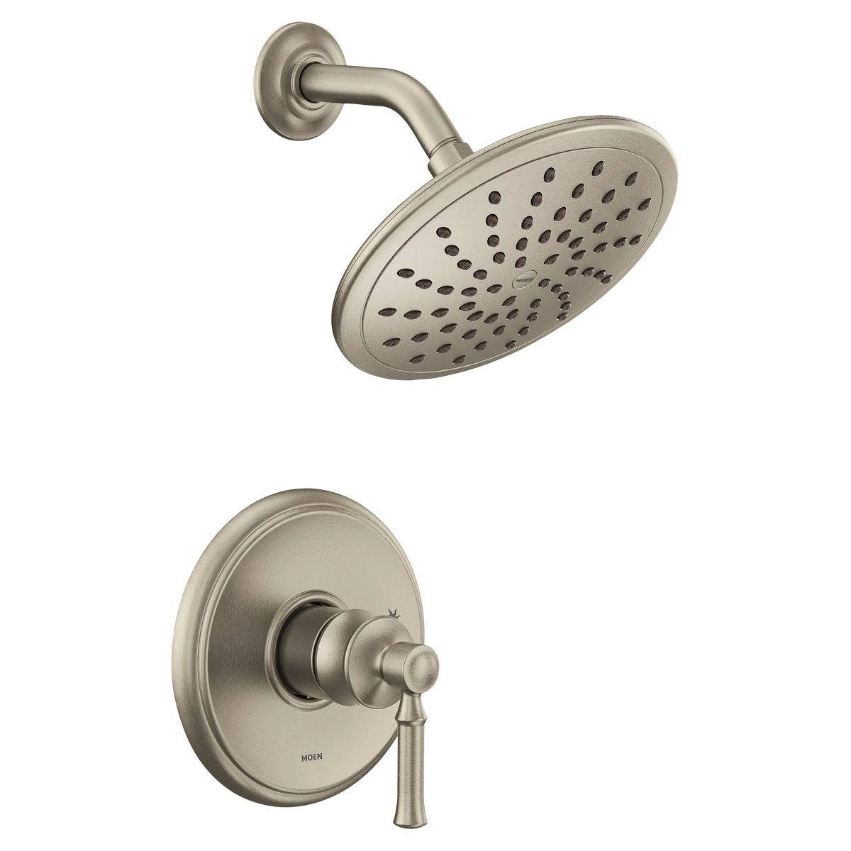 Moen UT2282EPBN Dartmoor Brushed Nickel M-CORE Shower Trim 8in Rainshower - 2