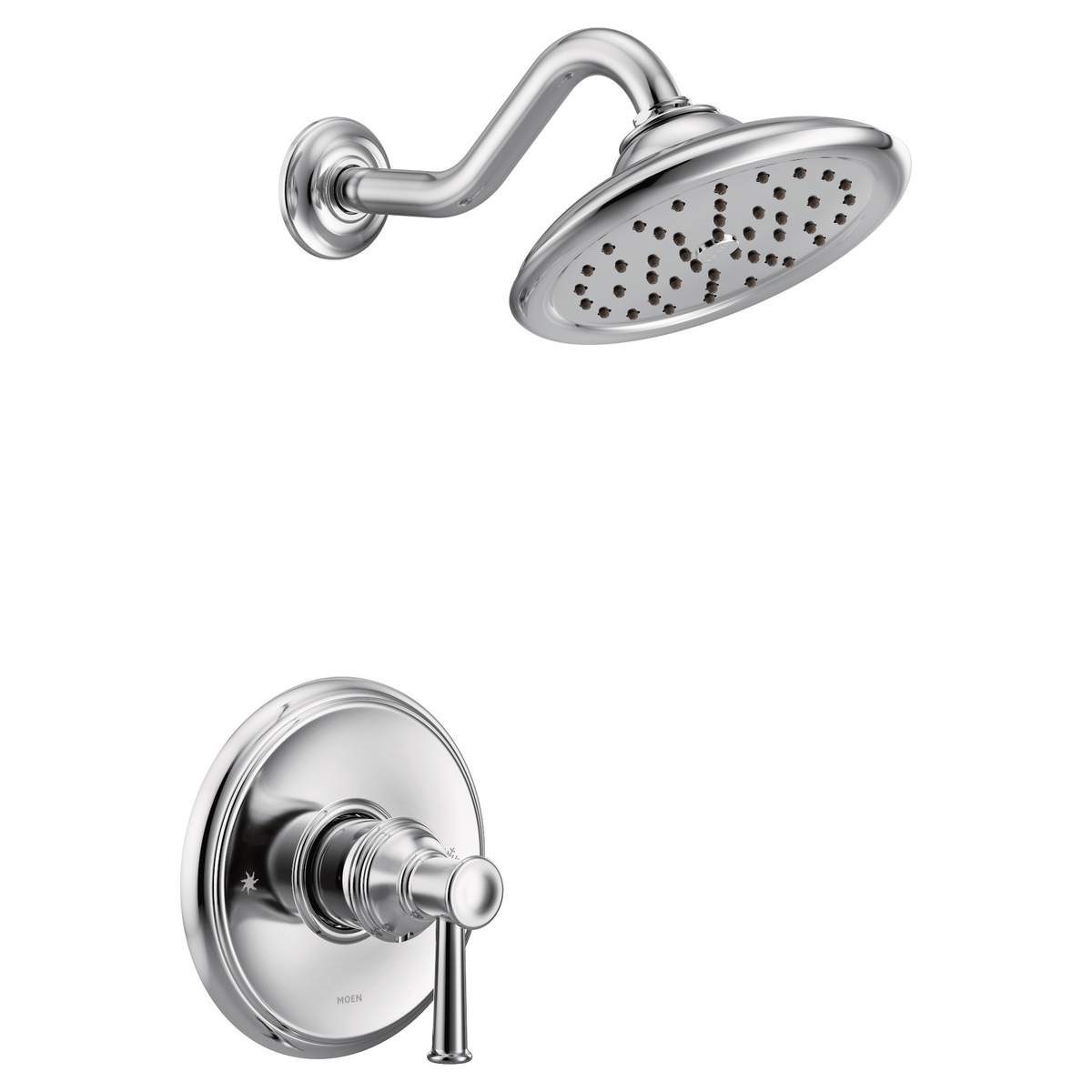 Moen UT3312 Belfield M-CORE 3-Series Shower Trim Kit Chrome Rainshower - 1