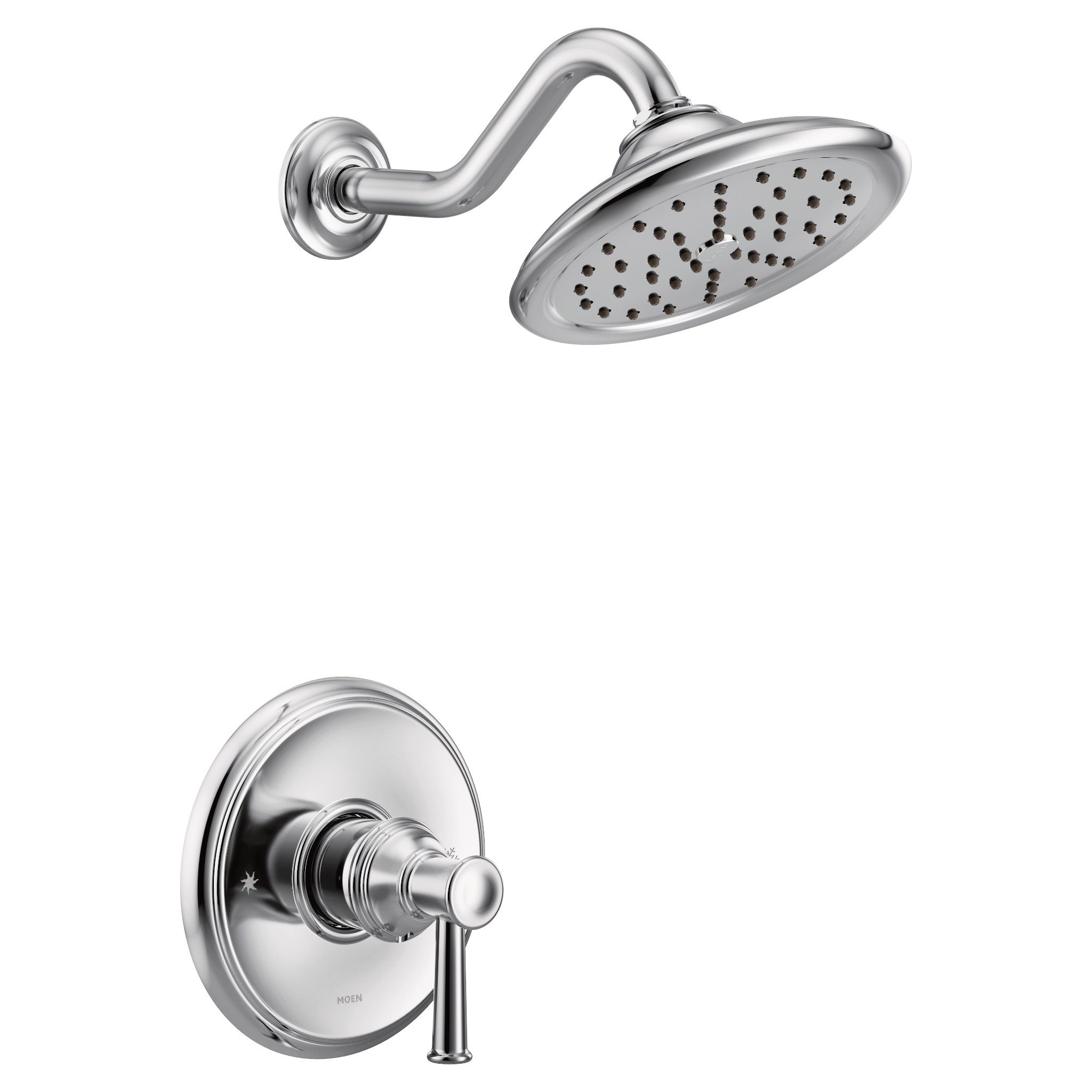 Moen UT3312 Belfield M-CORE 3-Series Shower Trim Kit Chrome Rainshower - 1