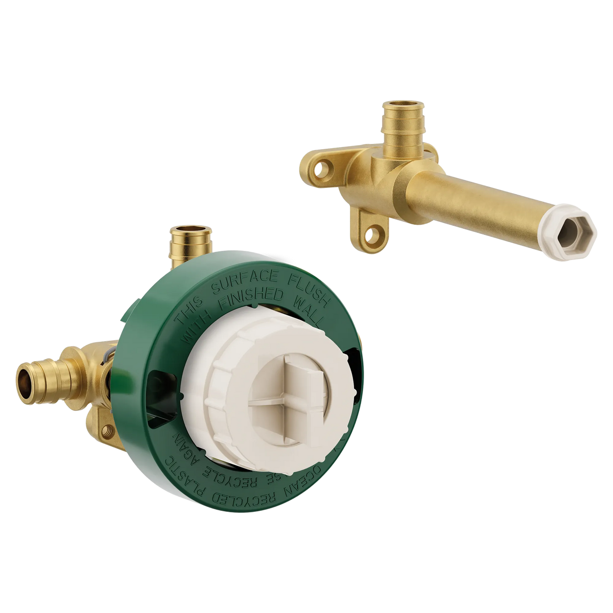 Moen WMV130CXS M-Pact Wallmount Tub Filler PEX Connection Chrome - 2