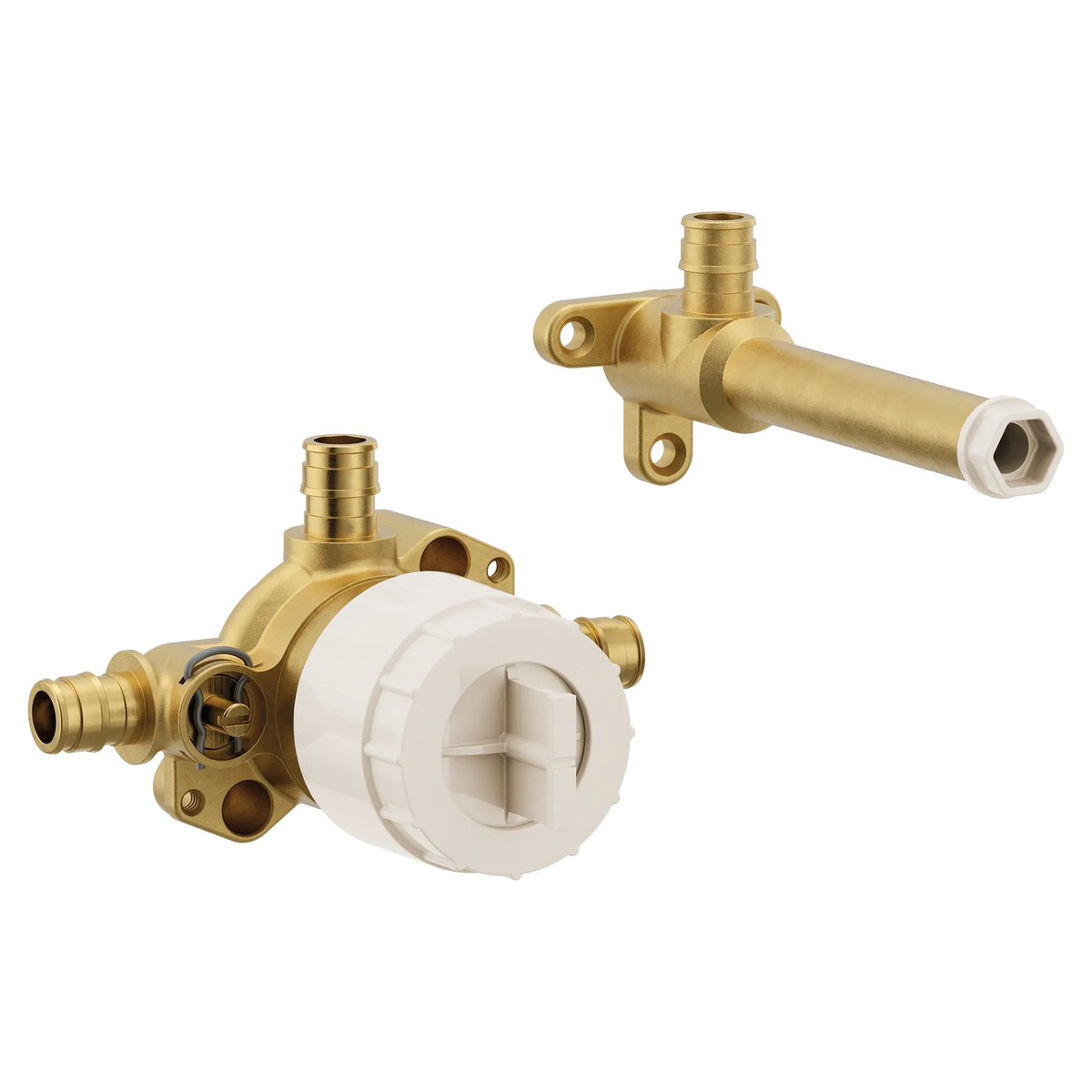 Moen WMV130CXS M-Pact Wallmount Tub Filler PEX Connection Chrome - 3