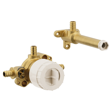 Moen WMV130XS M-PACT Wallmount Tub Filler Valve 1/2 Crimp PEX CC IPS - 2