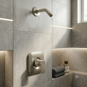 Moen T2472NHBN Genta LX Shower Trim Kit Brushed Nickel Posi-Temp Handle New