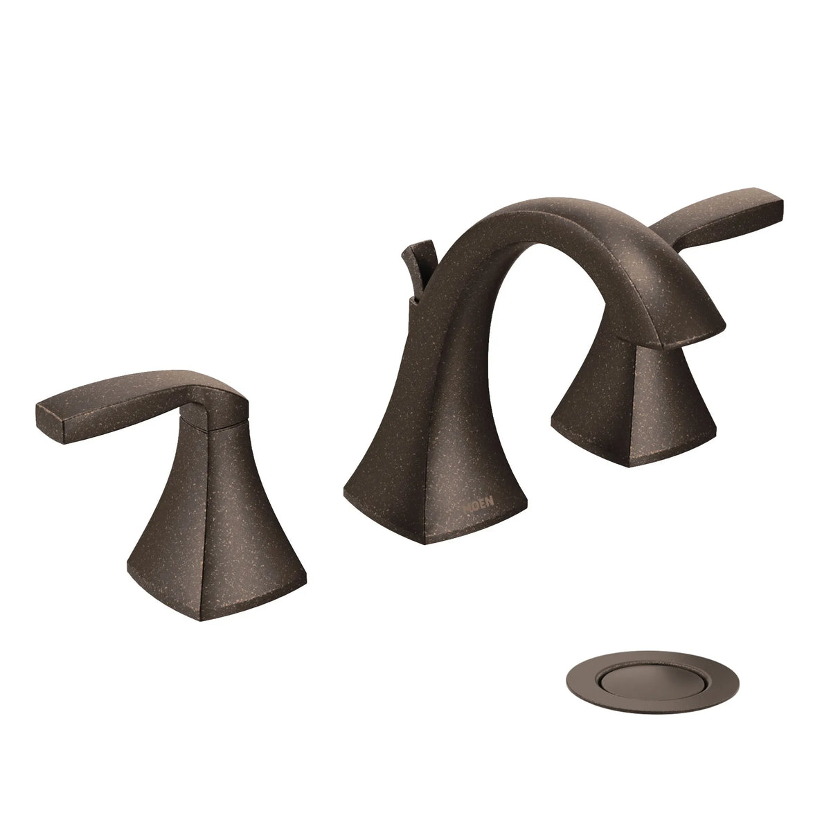 Moen TV6905ORB Voss Oil Rubbed Bronze Two-Handle High Arc Bathroom Faucet
