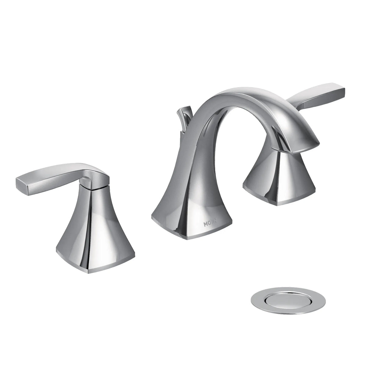 Moen TV6905 Voss Chrome Two-Handle High Arc Bathroom Faucet