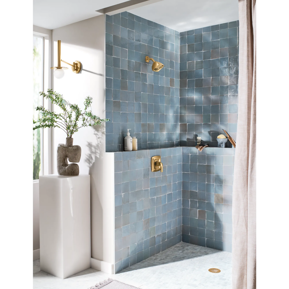 Moen T2692BG Voss Brushed Gold Posi-Temp Shower Trim Kit — view 9