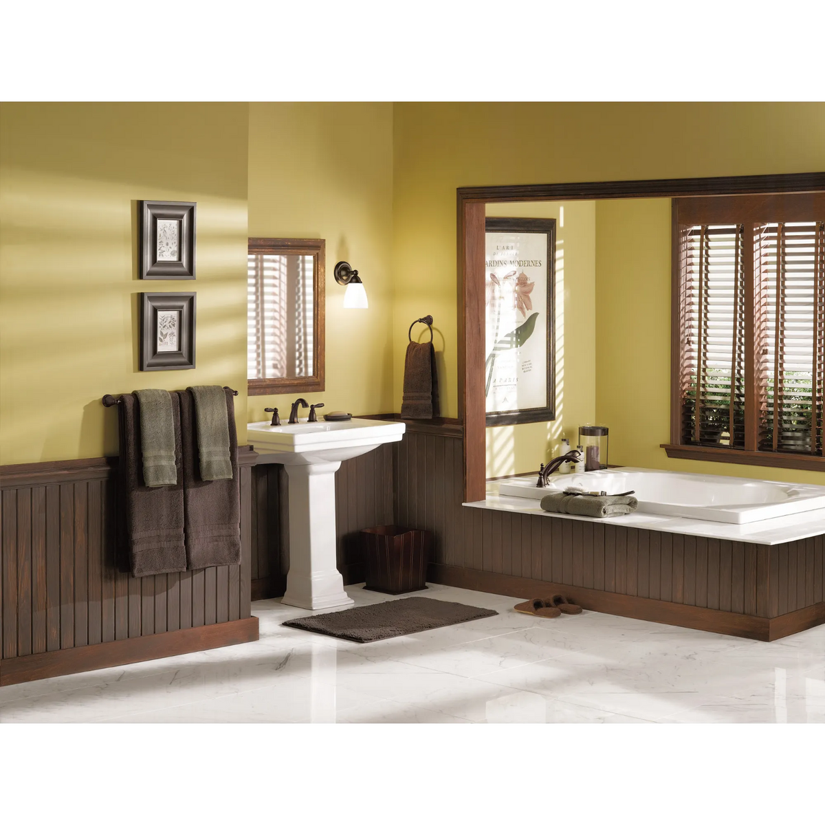 Moen Brantford T933 Chrome Roman Tub Faucet Two Handle — view 5