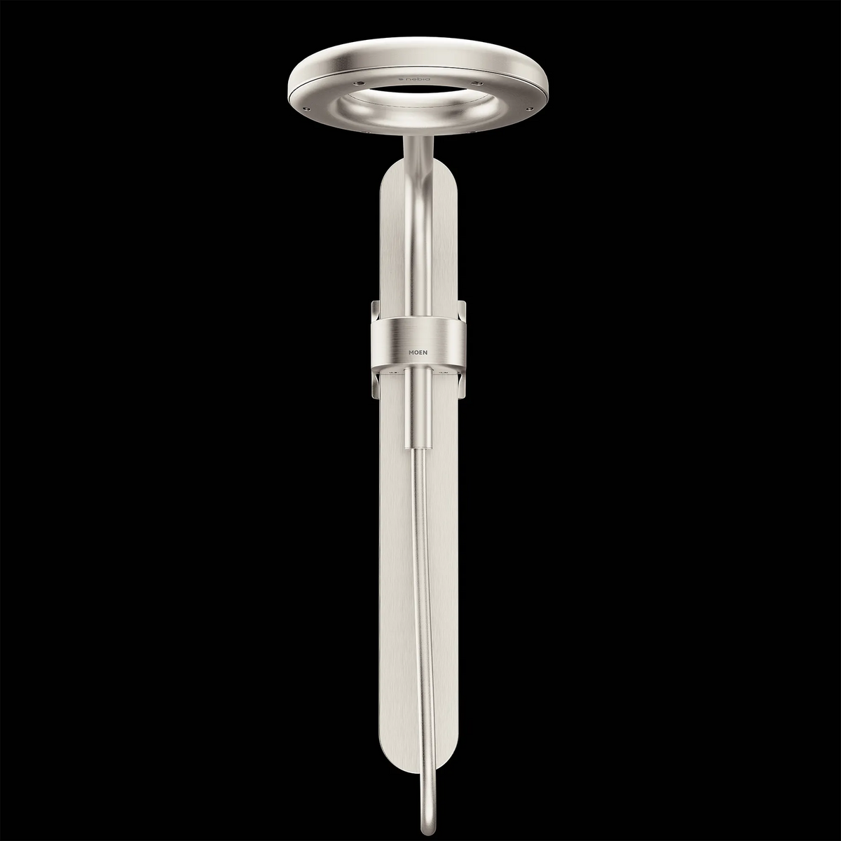 Moen N207R0SRN Spa Rainshower Head Spot Resist Brushed Nickel Spa Shower — view 5