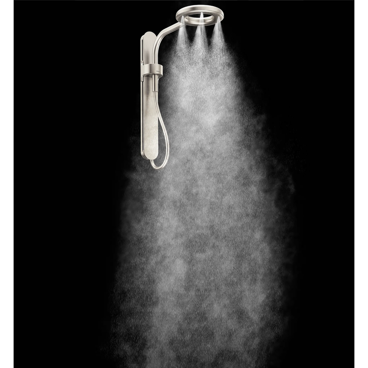 Moen N207R0SRN Spa Rainshower Head Spot Resist Brushed Nickel Spa Shower — view 7