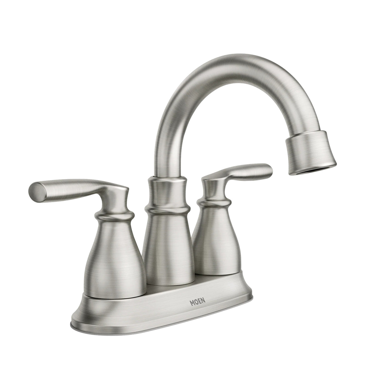 Moen Hilliard 84537SRN Spot Resist Brushed Nickel Bathroom Faucet — view 7