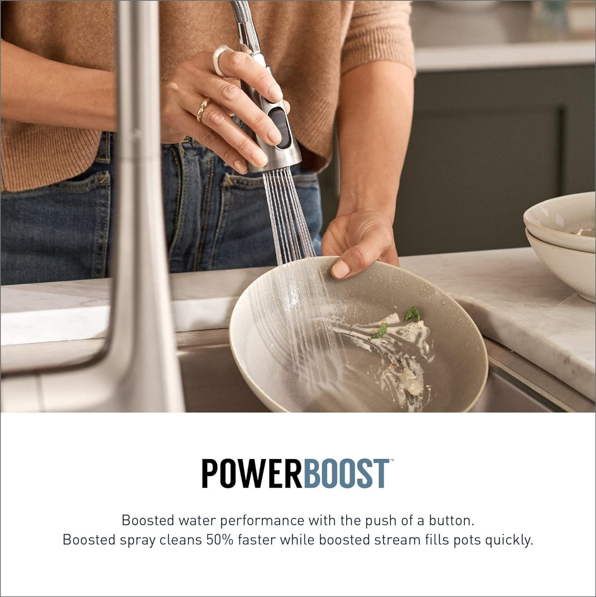 Moen F7620NL Sip Traditional Beverage Faucet High Arc Polished Nickel — view 4