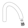 Moen 158198SRS Spout Spot Resist Stainless Kit