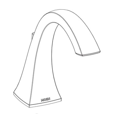 Moen 161947 Roman Chrome Tub Spout Kit - Replacement Part