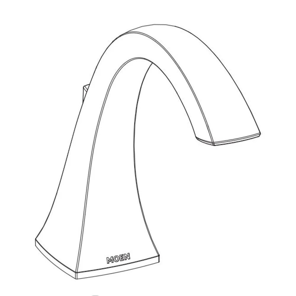 Moen 161947 Roman Chrome Tub Spout Kit