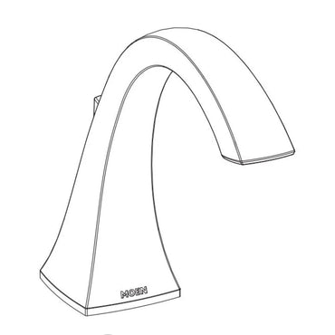 Moen 161947 Roman Chrome Tub Spout Kit