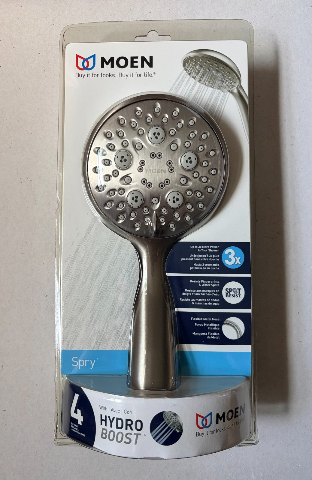Moen 26314SRN Shower Heads & Handshowers Spot Resist Brushed Nickel