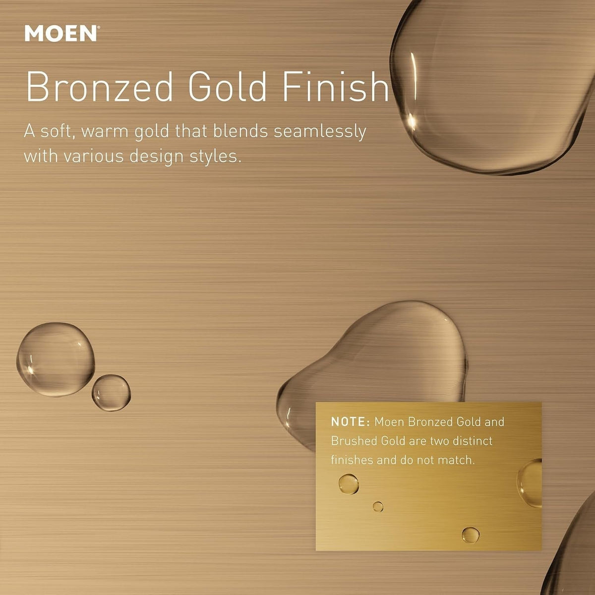 Moen 82760BZG Faucet Parts & Handles Bronzed Gold — view 7