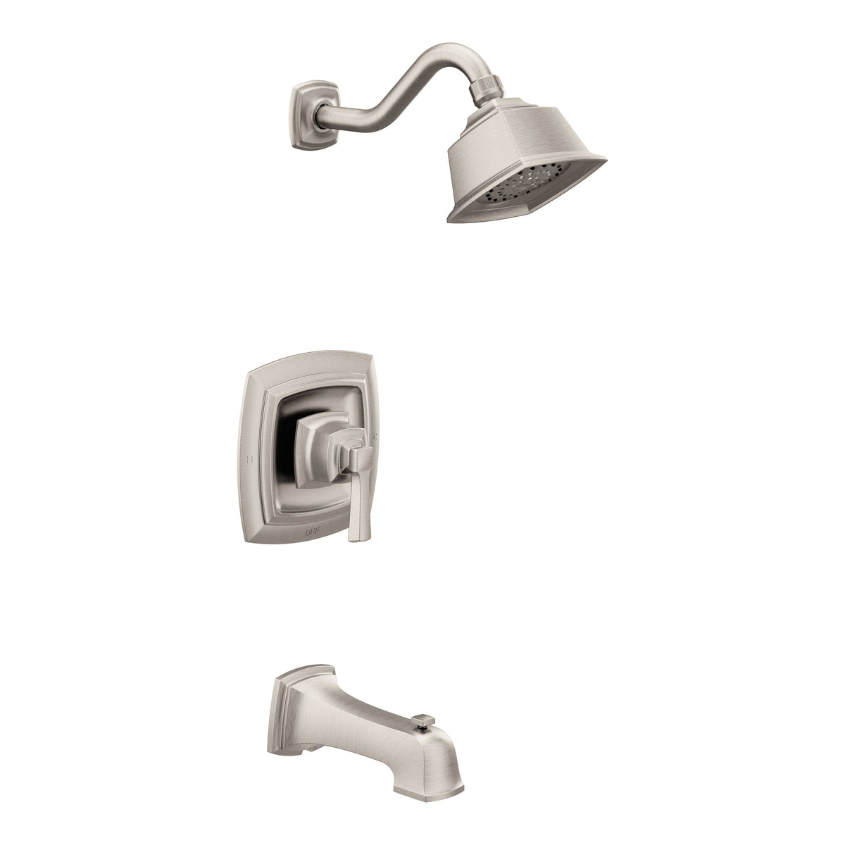 Moen T2163EPSRN Boardwalk Spot Resist Brushed Nickel Posi-Temp Tub/Shower
