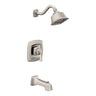 Moen T2163EPSRN Boardwalk Spot Resist Brushed Nickel Posi-Temp Tub/Shower Trim