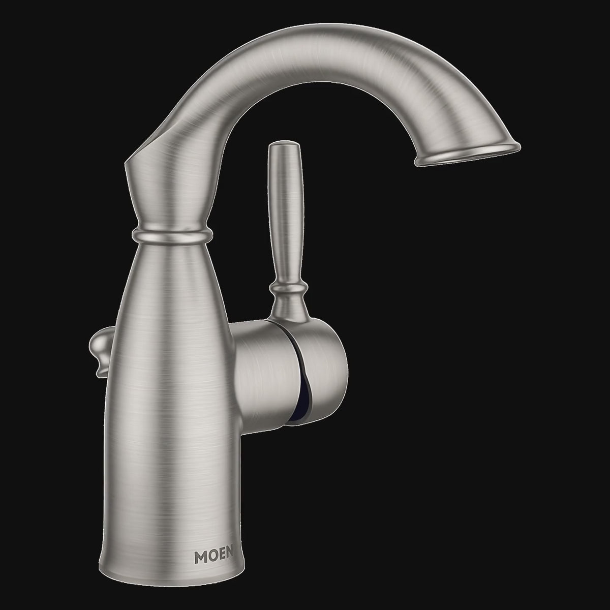Moen 84144SRN Sarona Spot Resist Brushed Nickel One-Handle High Arc Bathroom Faucet — product video