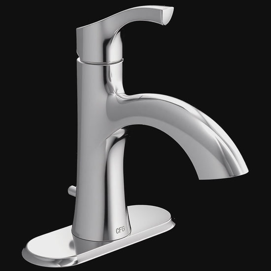 Moen 58910 Ash Chrome One-Handle Low Arc Bathroom Faucet — product video