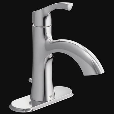 Moen 58910 Ash Chrome One-Handle Low Arc Bathroom Faucet — product video
