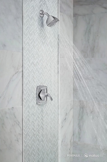 Moen T2693 Voss Tub Shower Trim Kit Chrome Lever Handle Posi-Temp M-PACT New