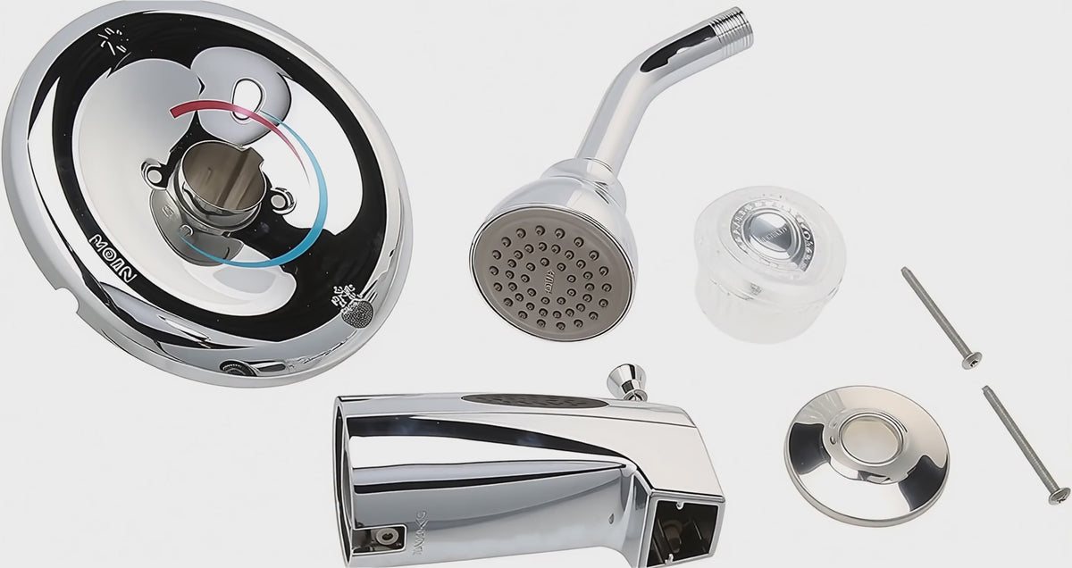 Moen T183 Chateau Chrome Posi-Temp Tub and Shower Faucet — product video
