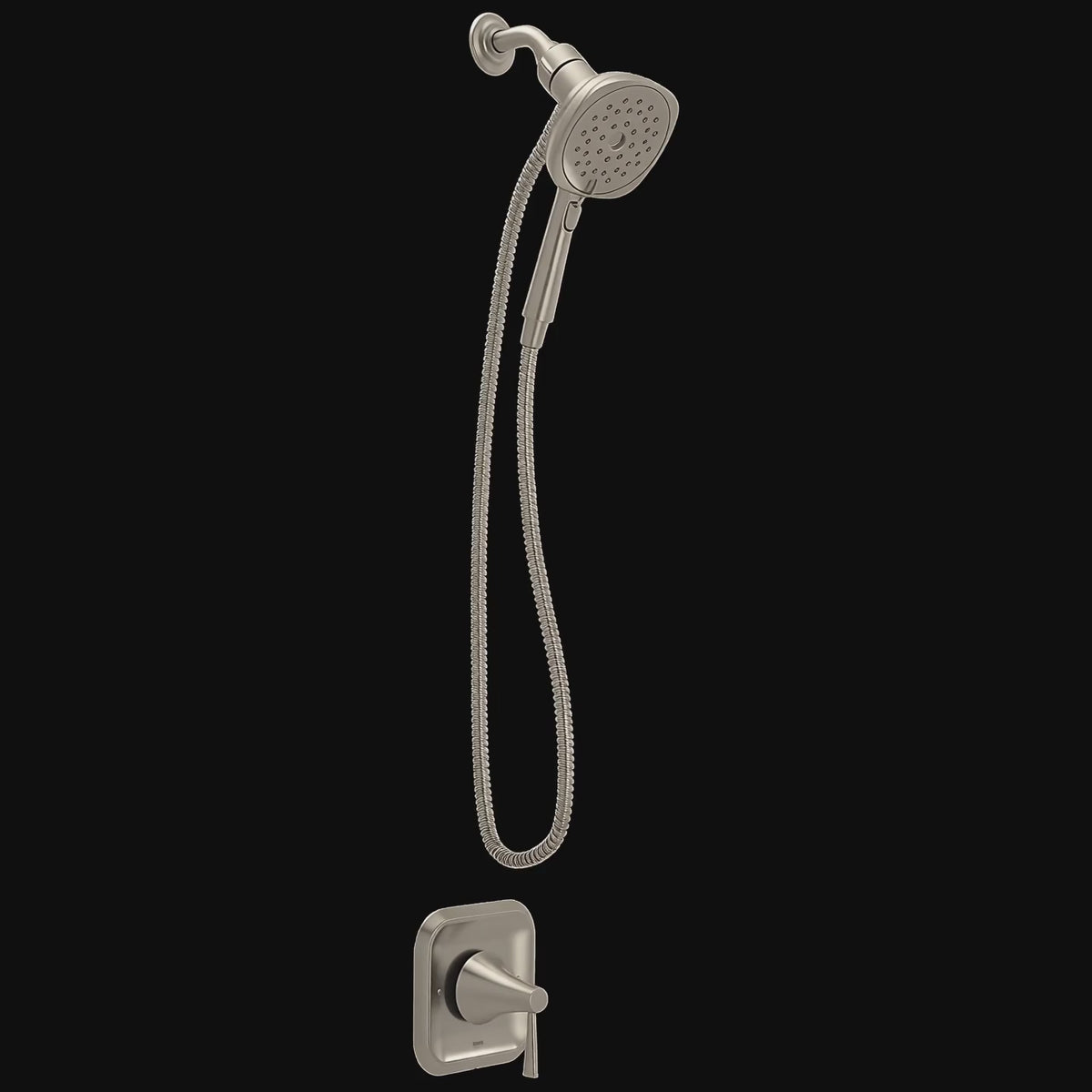 Moen 82023SRN Ronan Spot Resist Brushed Nickel Posi-Temp Shower Only Faucet — product video